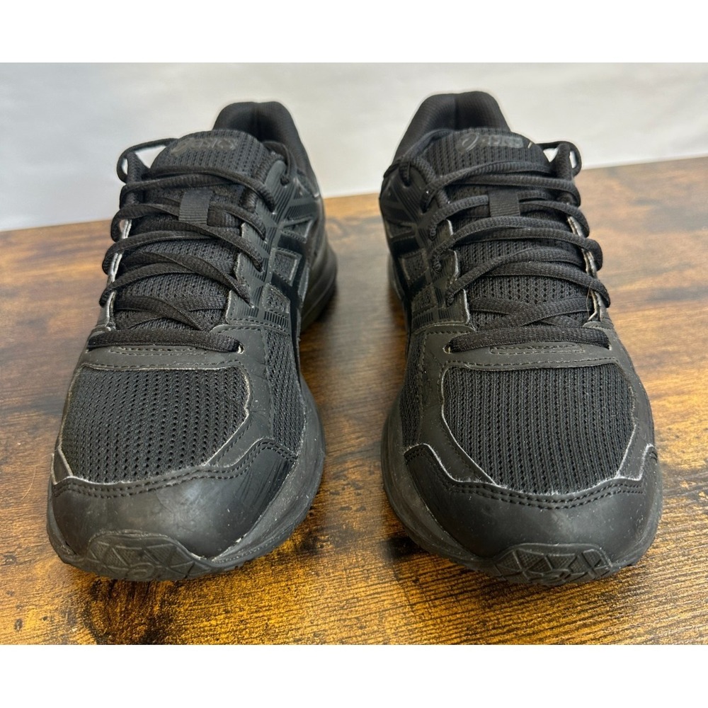 ASICS JOLT Triple Black Mesh Sneaker Lace Running Shoes Women's Size 11 - Picture 12 of 14